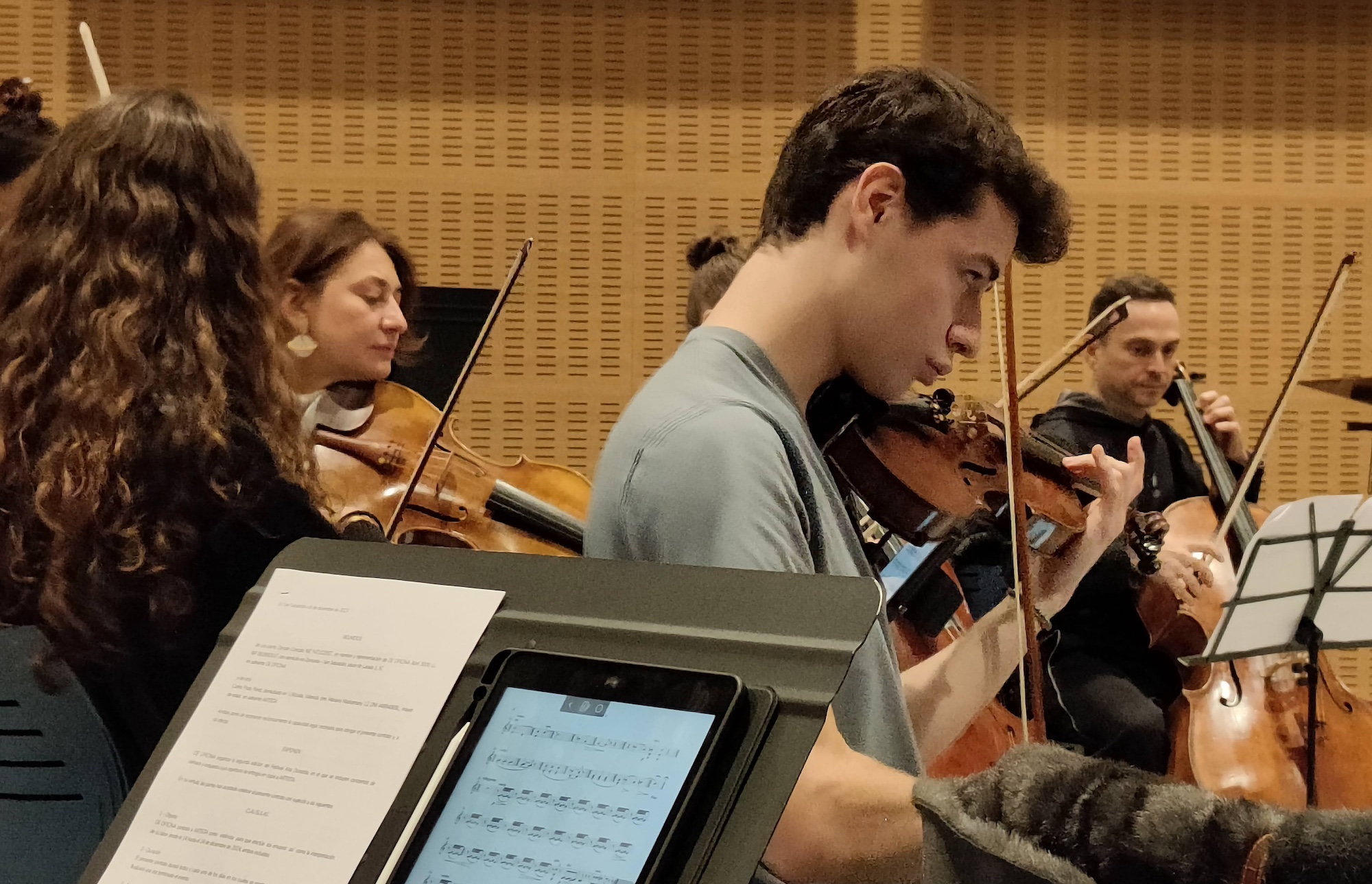 OEko hari-instrumentuetarako lehen masterclassa